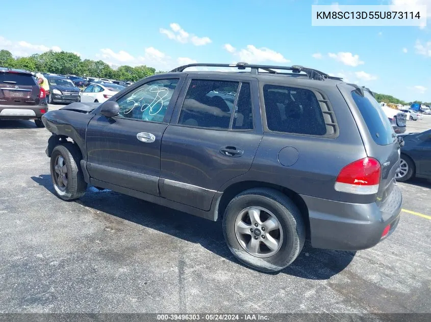 2005 Hyundai Santa Fe Gls VIN: KM8SC13D55U873114 Lot: 39496303