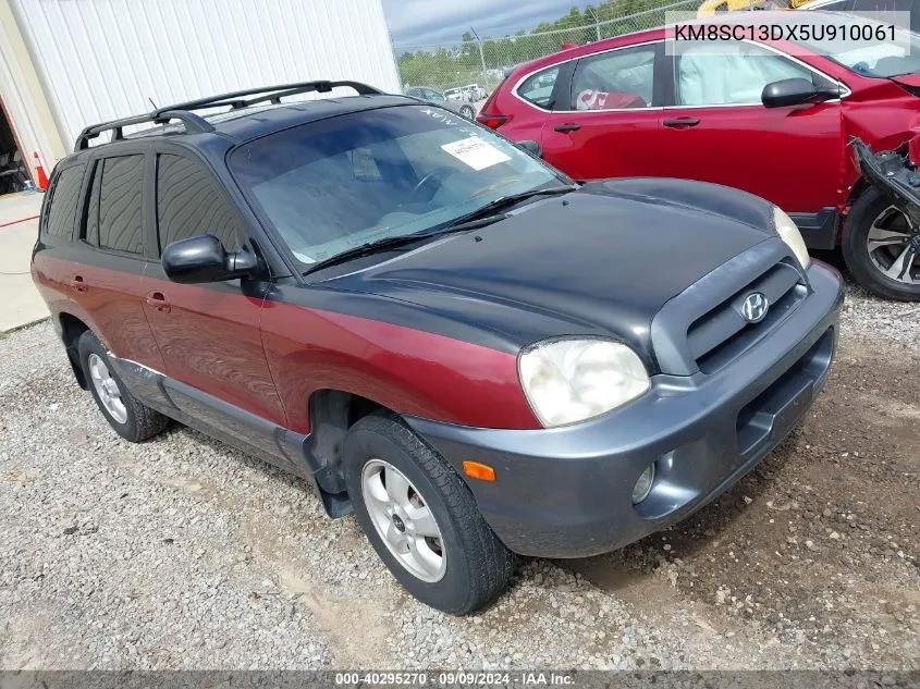 2005 Hyundai Santa Fe Gls VIN: KM8SC13DX5U910061 Lot: 40295270