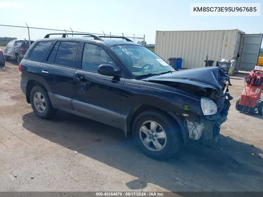 KM8SC73E95U967685 2005 Hyundai Santa Fe Gls/Lx