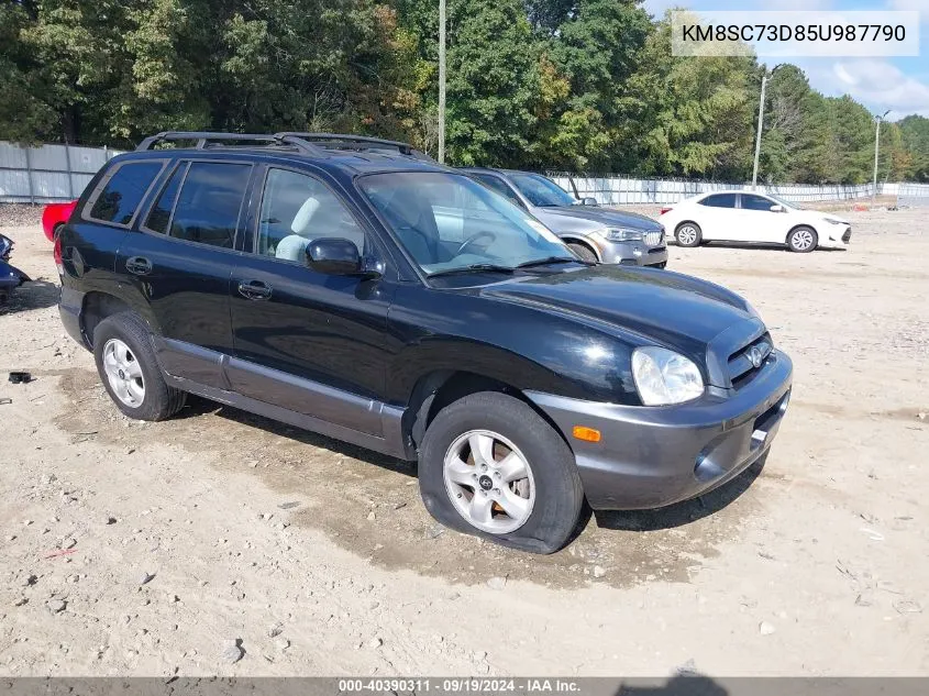 KM8SC73D85U987790 2005 Hyundai Santa Fe Gls