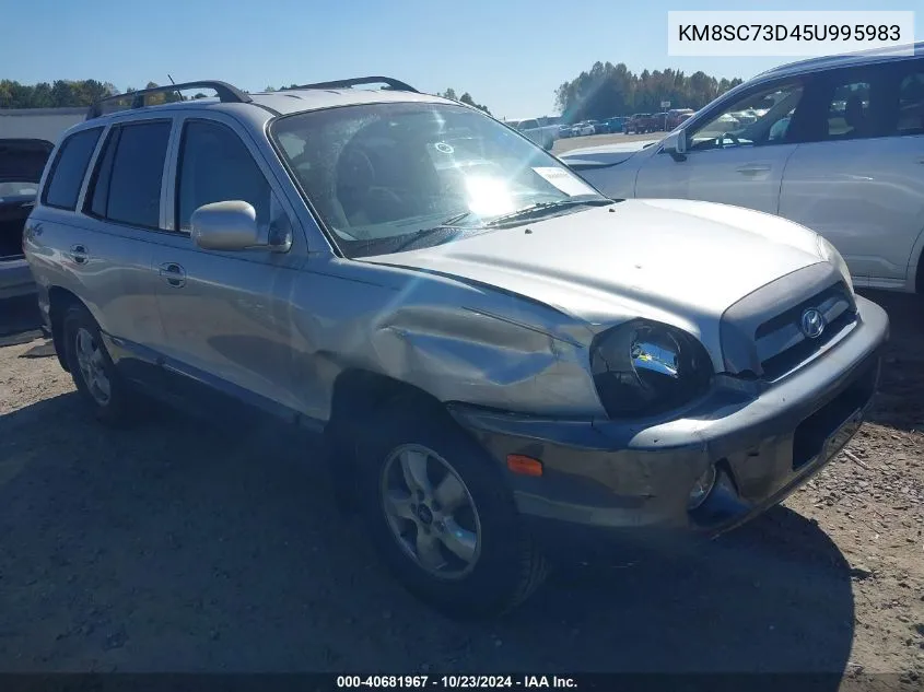 2005 Hyundai Santa Fe Gls VIN: KM8SC73D45U995983 Lot: 40681967