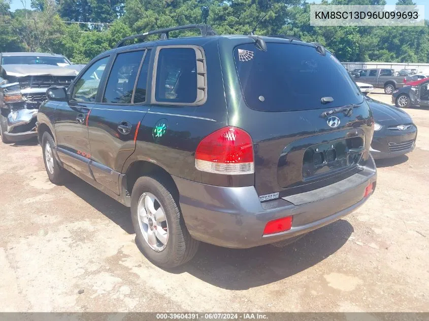 2006 Hyundai Santa Fe Gls VIN: KM8SC13D96U099693 Lot: 39604391