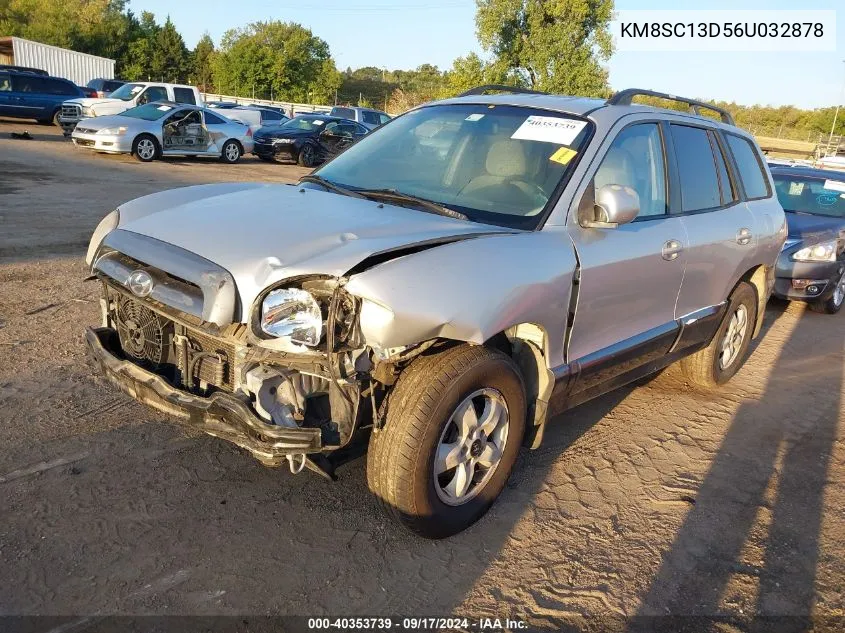 2006 Hyundai Santa Fe Gls VIN: KM8SC13D56U032878 Lot: 40353739