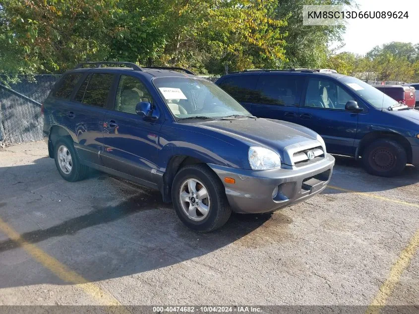 KM8SC13D66U089624 2006 Hyundai Santa Fe Gls