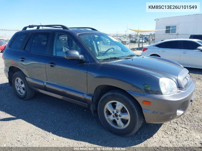 KM8SC13E26U101549 2006 Hyundai Santa Fe Gls/Limited