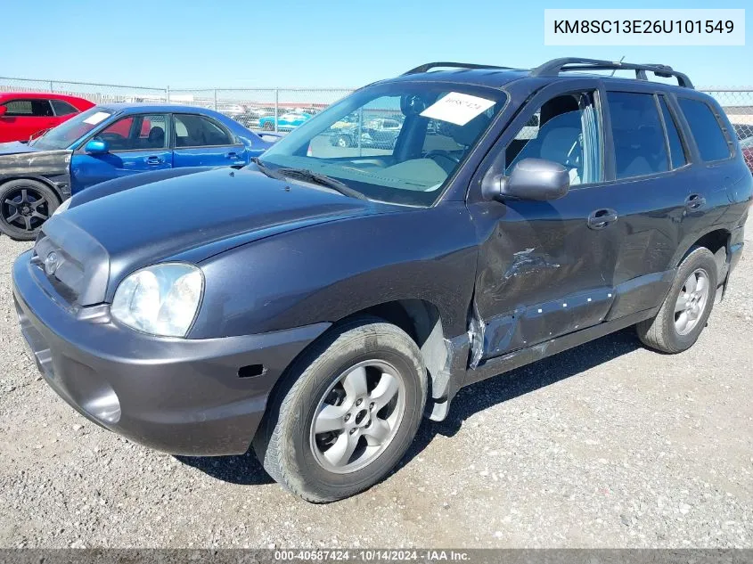 KM8SC13E26U101549 2006 Hyundai Santa Fe Gls/Limited