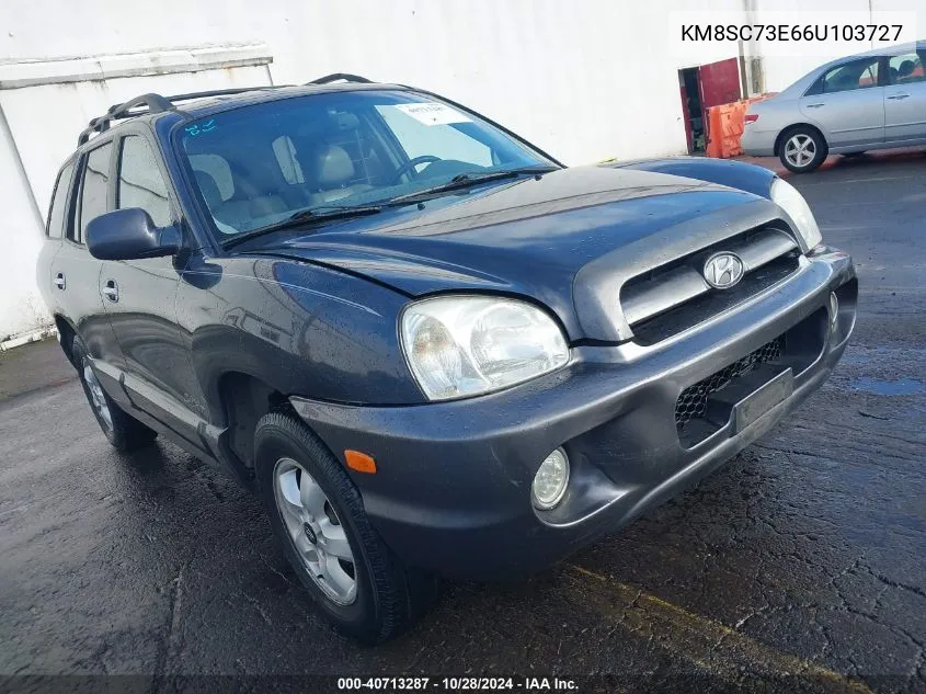 2006 Hyundai Santa Fe Gls/Limited VIN: KM8SC73E66U103727 Lot: 40713287