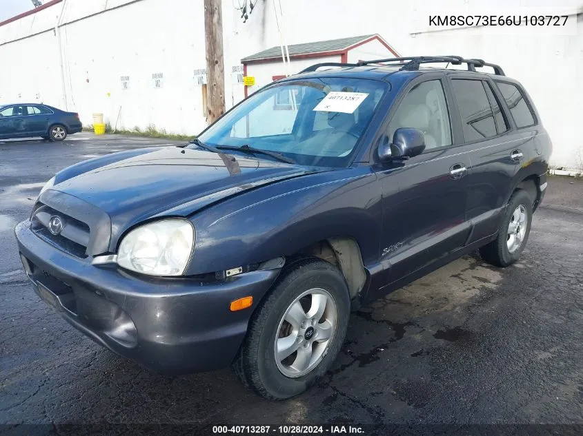 2006 Hyundai Santa Fe Gls/Limited VIN: KM8SC73E66U103727 Lot: 40713287