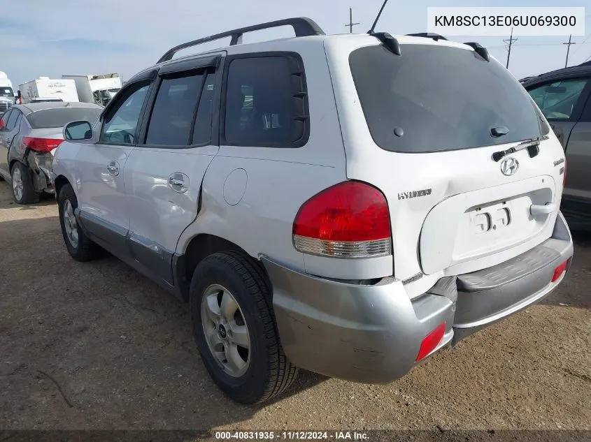 2006 Hyundai Santa Fe Gls/Limited VIN: KM8SC13E06U069300 Lot: 40831935