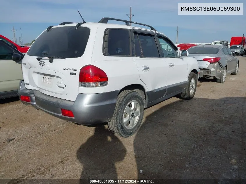 2006 Hyundai Santa Fe Gls/Limited VIN: KM8SC13E06U069300 Lot: 40831935