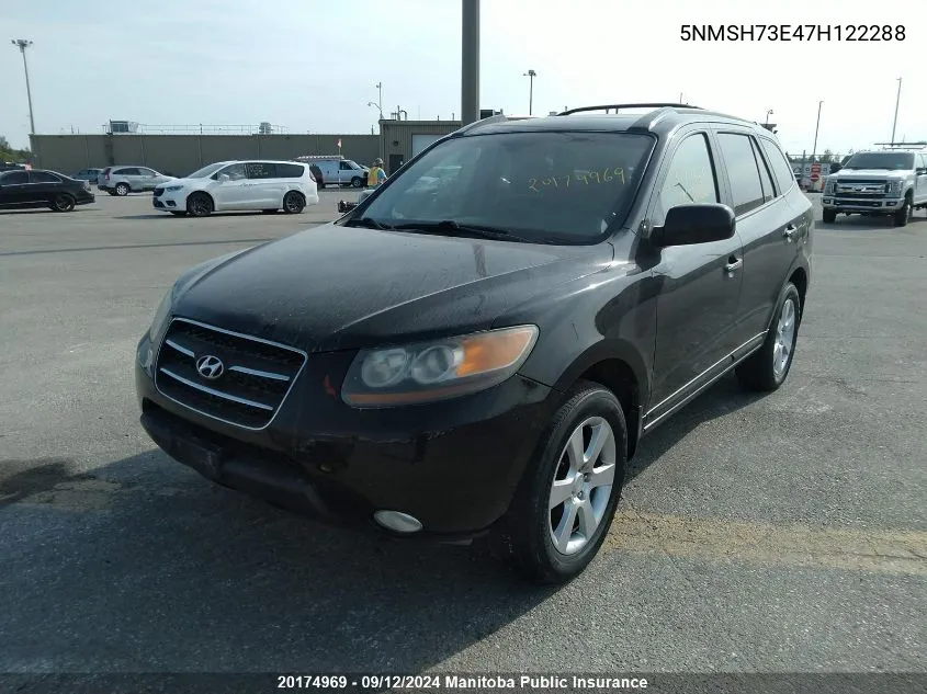 2007 Hyundai Santa Fe Gls VIN: 5NMSH73E47H122288 Lot: 20174969