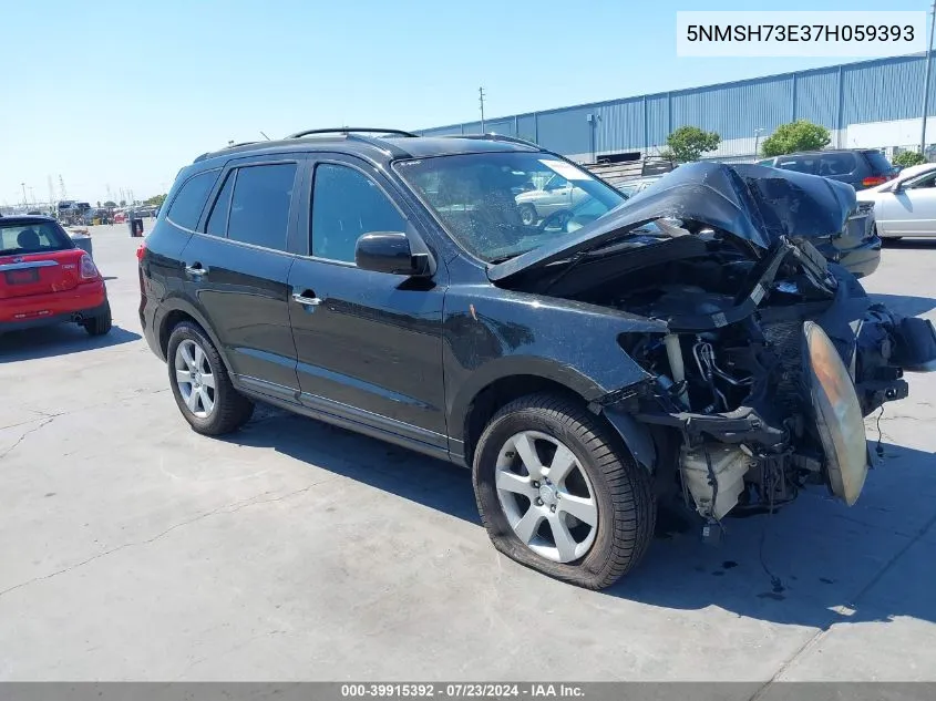 5NMSH73E37H059393 2007 Hyundai Santa Fe Limited/Se