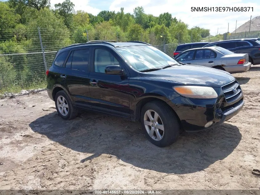 2007 Hyundai Santa Fe Limited/Se VIN: 5NMSH13E97H068371 Lot: 40145657