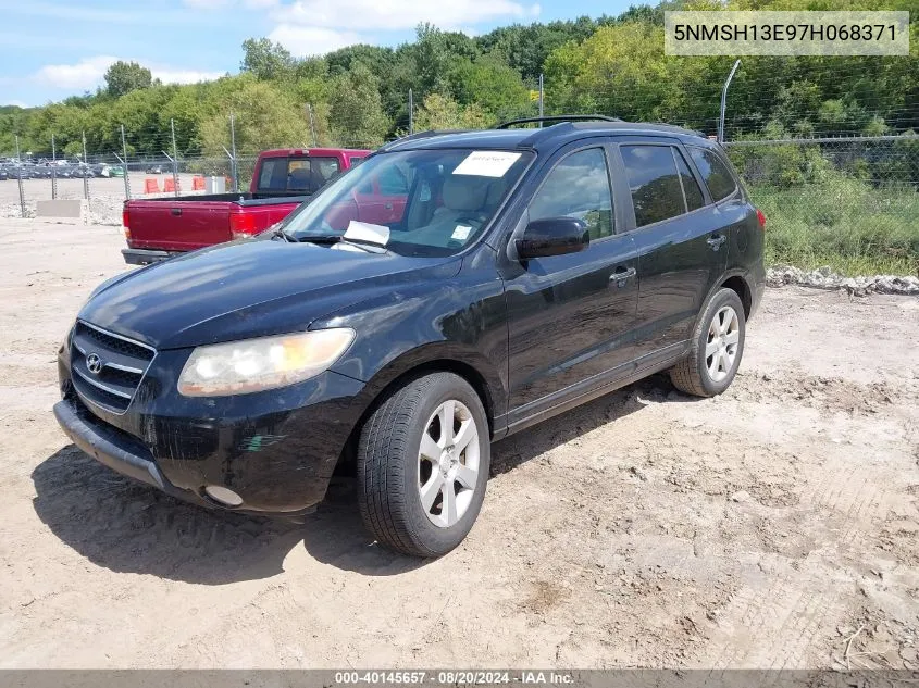 2007 Hyundai Santa Fe Limited/Se VIN: 5NMSH13E97H068371 Lot: 40145657