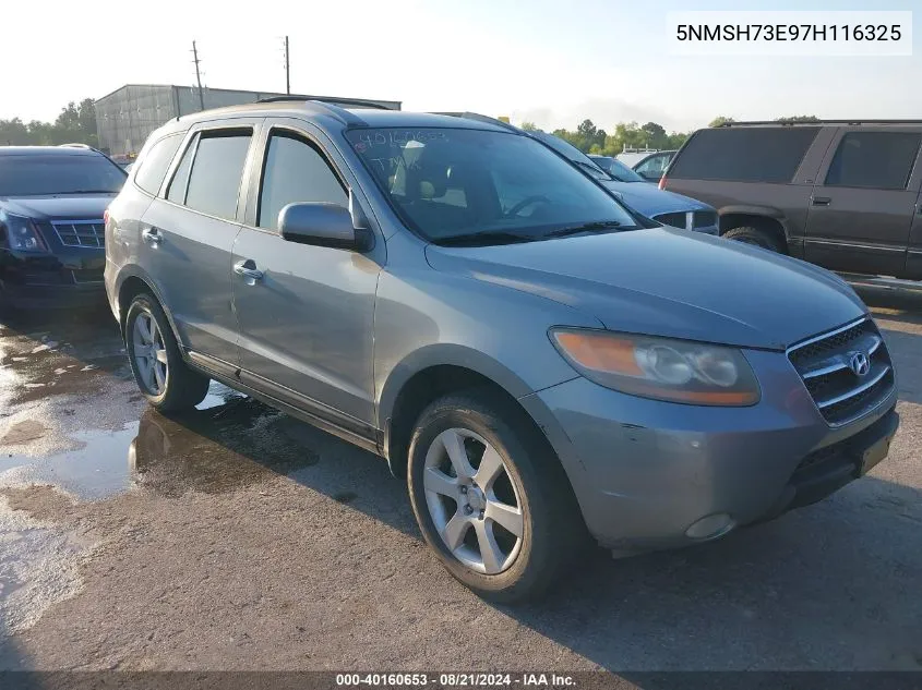 5NMSH73E97H116325 2007 Hyundai Santa Fe Limited/Se