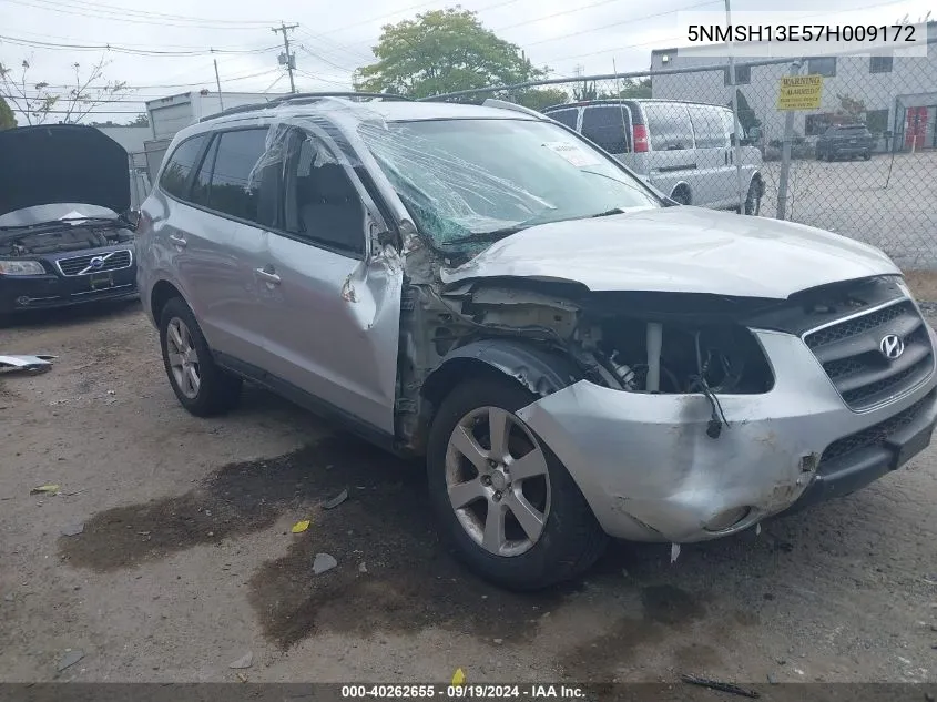 2007 Hyundai Santa Fe Limited/Se VIN: 5NMSH13E57H009172 Lot: 40262655