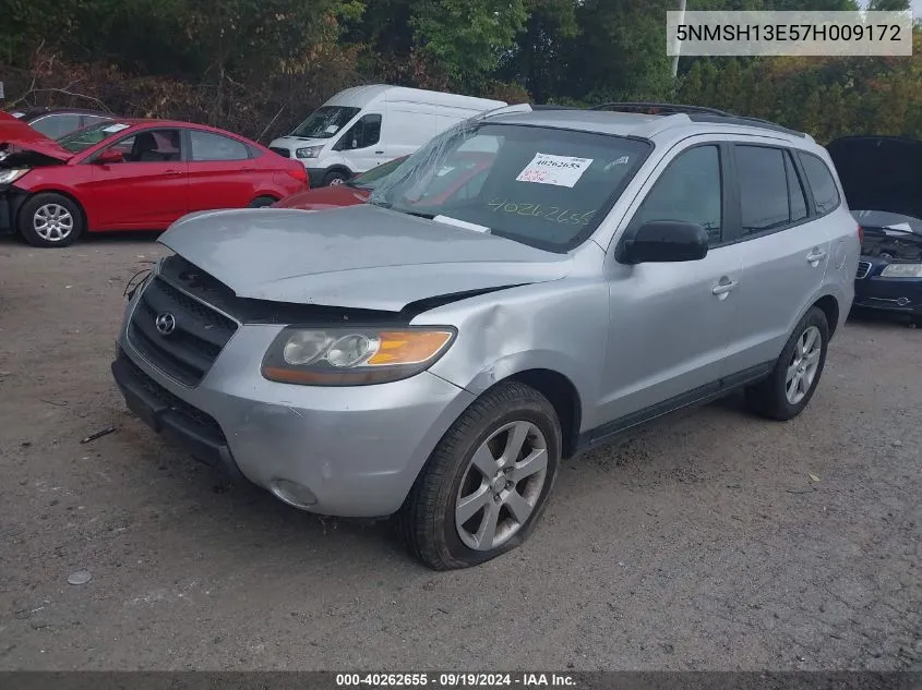 5NMSH13E57H009172 2007 Hyundai Santa Fe Limited/Se