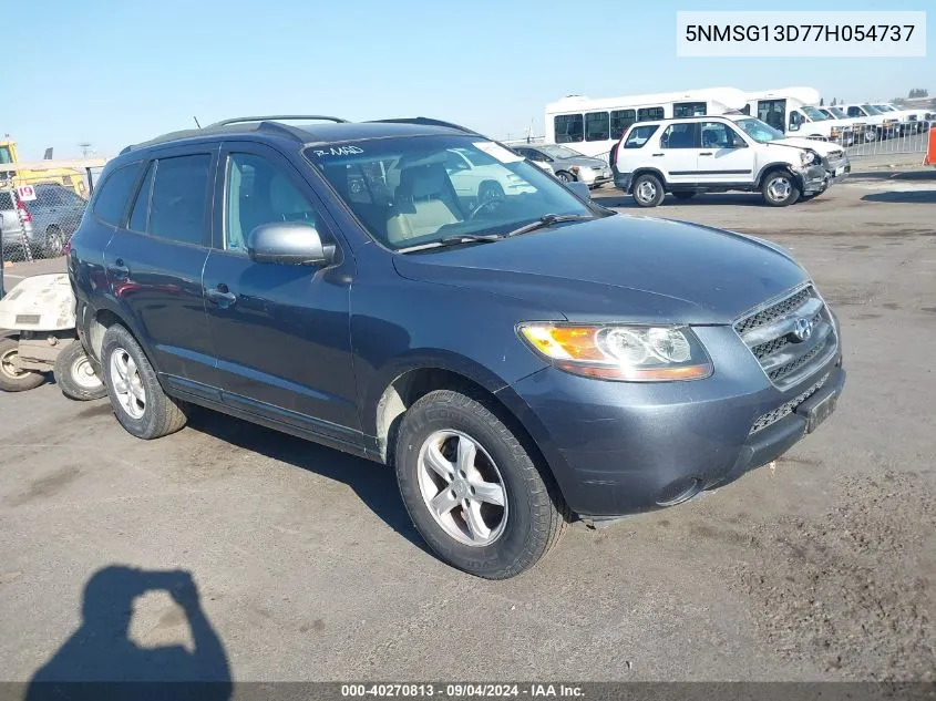 5NMSG13D77H054737 2007 Hyundai Santa Fe Gls