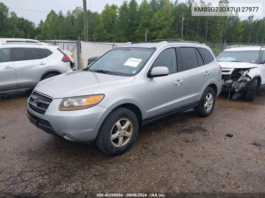 2007 Hyundai Santa Fe Gls VIN: KM8SG73DX7U127977 Lot: 40289884