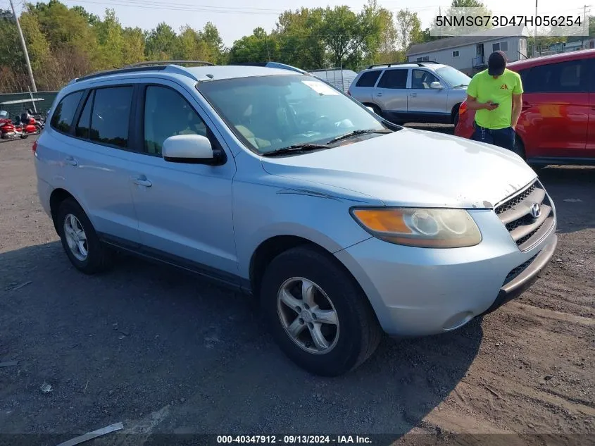 2007 Hyundai Santa Fe Gls VIN: 5NMSG73D47H056254 Lot: 40347912