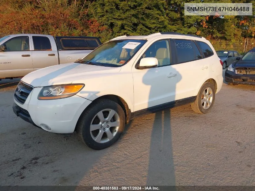 2007 Hyundai Santa Fe Limited/Se VIN: 5NMSH73E47H046488 Lot: 40351583