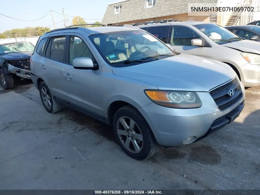 2007 Hyundai Santa Fe Limited/Se VIN: 5NMSH13E07H069702 Lot: 40376208