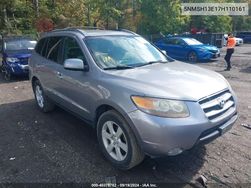 2007 Hyundai Santa Fe Limited/Se VIN: 5NMSH13E17H110161 Lot: 40378782