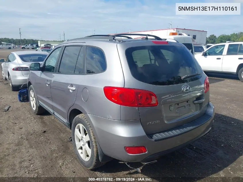 2007 Hyundai Santa Fe Limited/Se VIN: 5NMSH13E17H110161 Lot: 40378782