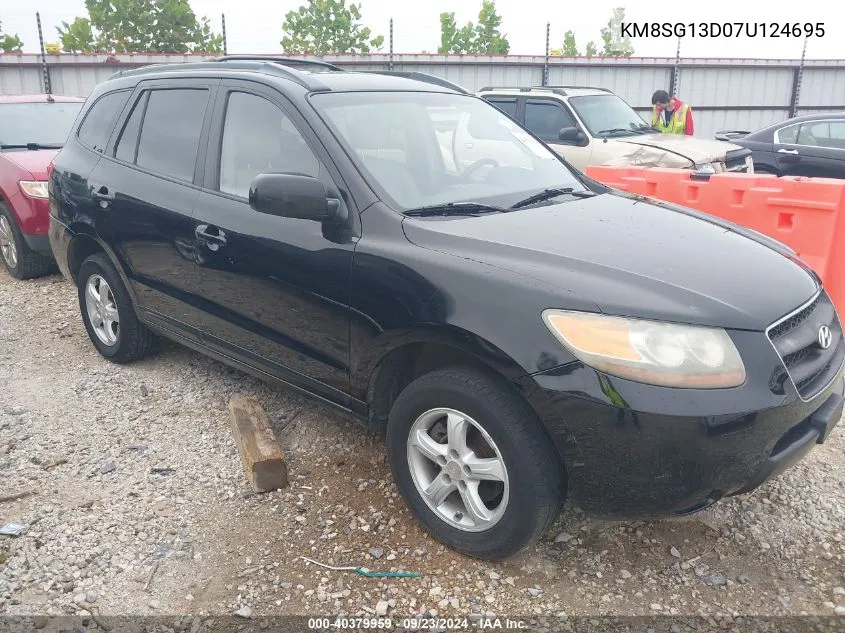 KM8SG13D07U124695 2007 Hyundai Santa Fe Gls