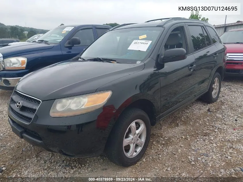 KM8SG13D07U124695 2007 Hyundai Santa Fe Gls