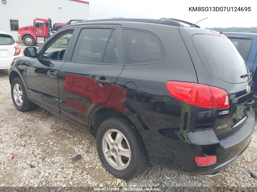 KM8SG13D07U124695 2007 Hyundai Santa Fe Gls