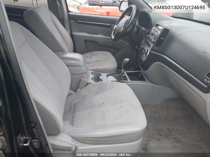 KM8SG13D07U124695 2007 Hyundai Santa Fe Gls