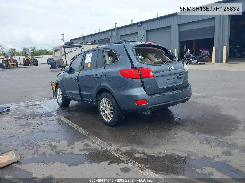 5NMSH13E97H125832 2007 Hyundai Santa Fe Limited/Se