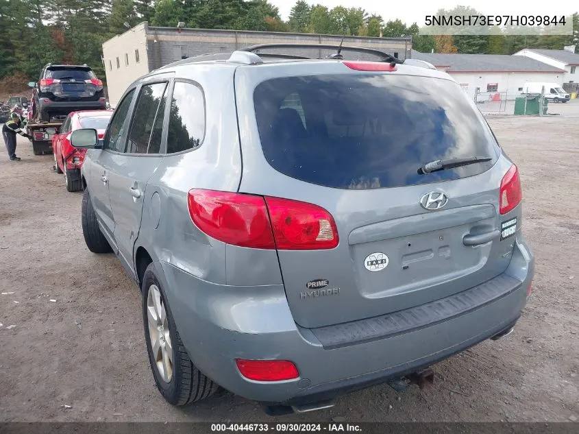 5NMSH73E97H039844 2007 Hyundai Santa Fe Limited/Se