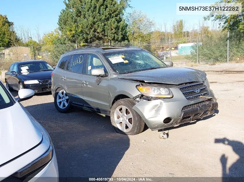 5NMSH73E37H122282 2007 Hyundai Santa Fe Limited/Se