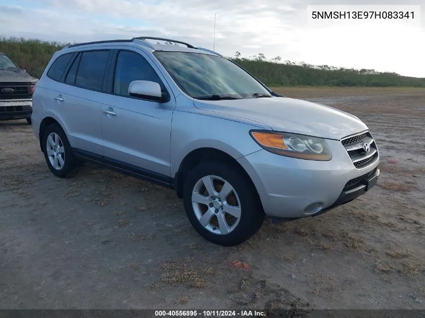 2007 Hyundai Santa Fe Limited/Se VIN: 5NMSH13E97H083341 Lot: 40556895