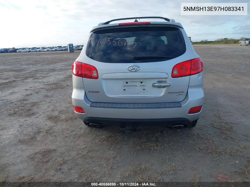 2007 Hyundai Santa Fe Limited/Se VIN: 5NMSH13E97H083341 Lot: 40556895