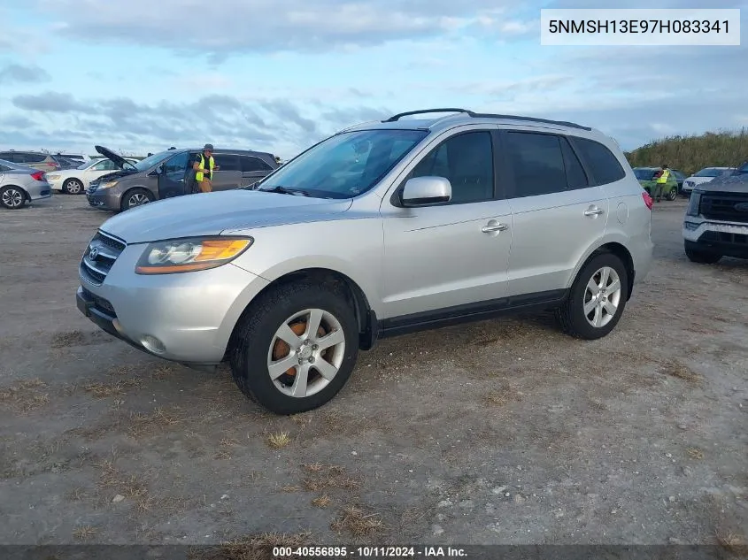 2007 Hyundai Santa Fe Limited/Se VIN: 5NMSH13E97H083341 Lot: 40556895