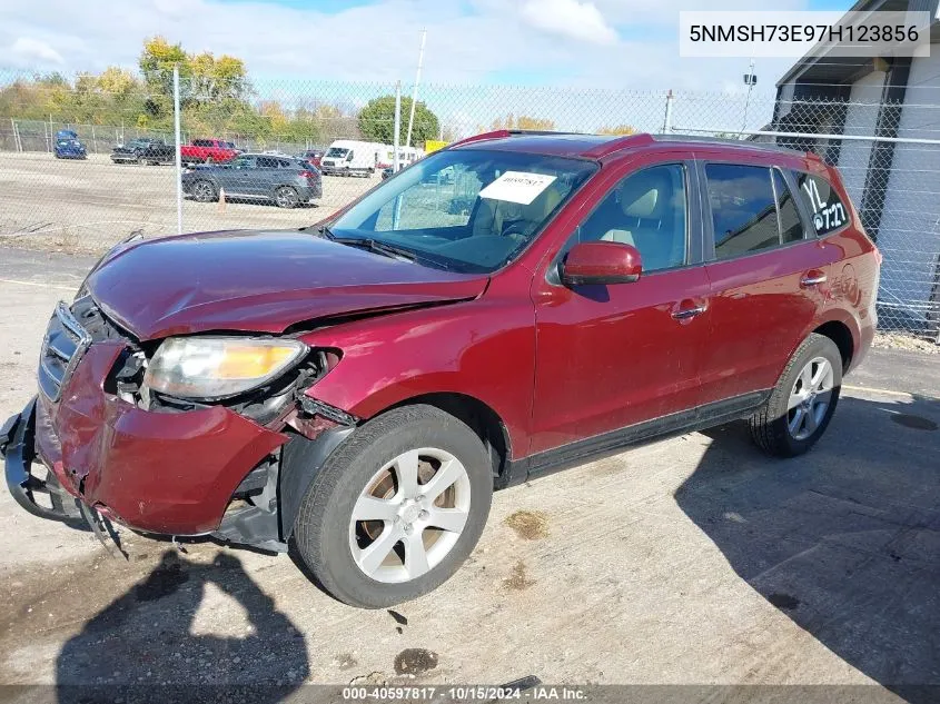 2007 Hyundai Santa Fe Limited/Se VIN: 5NMSH73E97H123856 Lot: 40597817