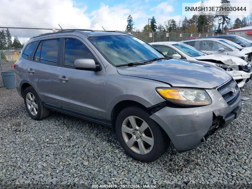 2007 Hyundai Santa Fe Limited/Se VIN: 5NMSH13E77H030444 Lot: 40616879