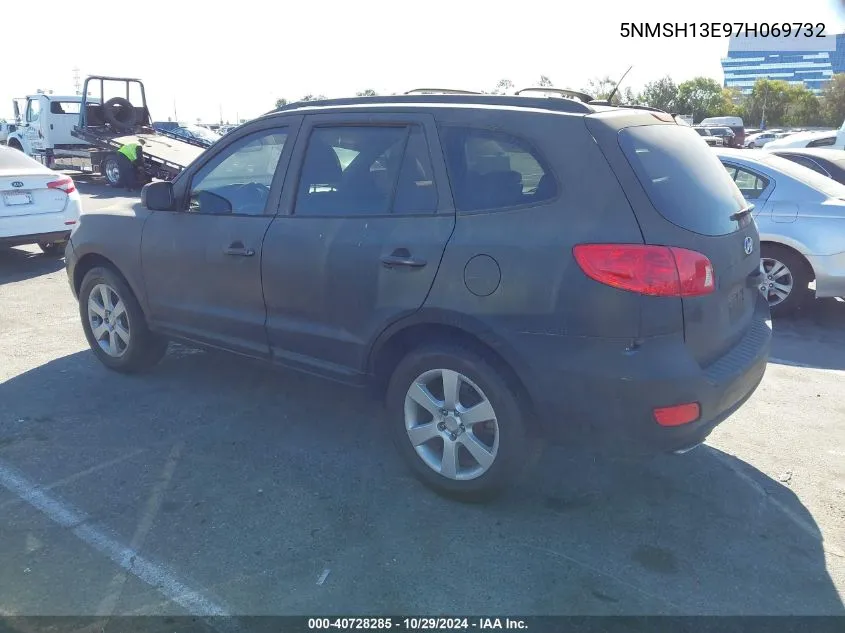 2007 Hyundai Santa Fe Limited/Se VIN: 5NMSH13E97H069732 Lot: 40728285