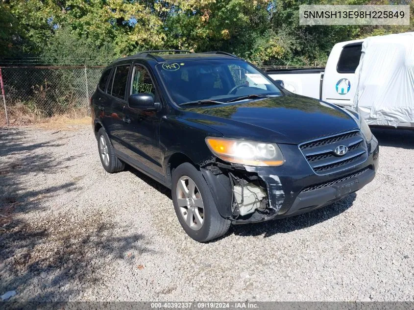 5NMSH13E98H225849 2008 Hyundai Santa Fe Limited/Se