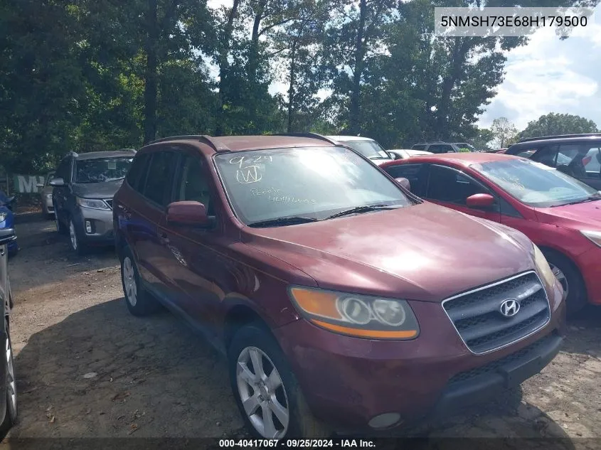 5NMSH73E68H179500 2008 Hyundai Santa Fe Limited/Se