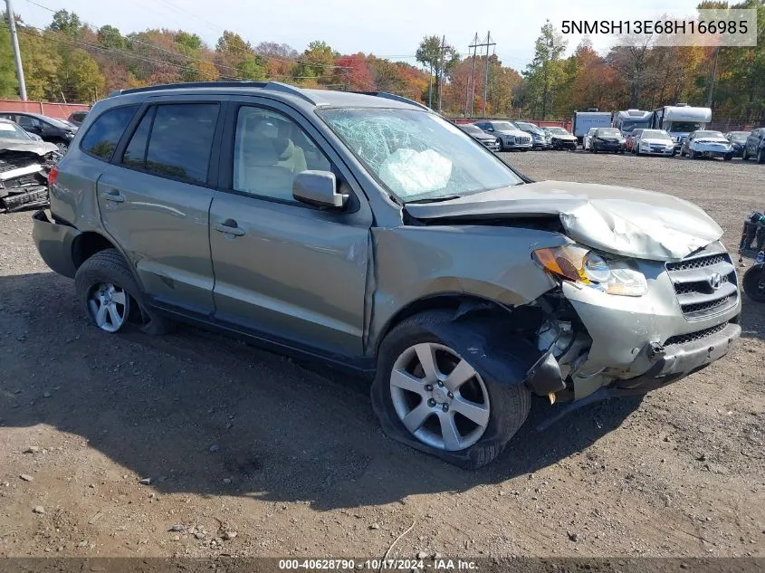 5NMSH13E68H166985 2008 Hyundai Santa Fe Limited/Se