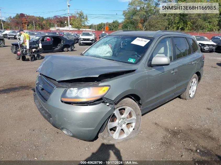 5NMSH13E68H166985 2008 Hyundai Santa Fe Limited/Se