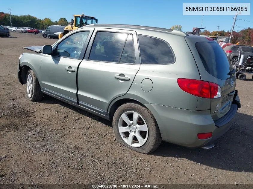 5NMSH13E68H166985 2008 Hyundai Santa Fe Limited/Se