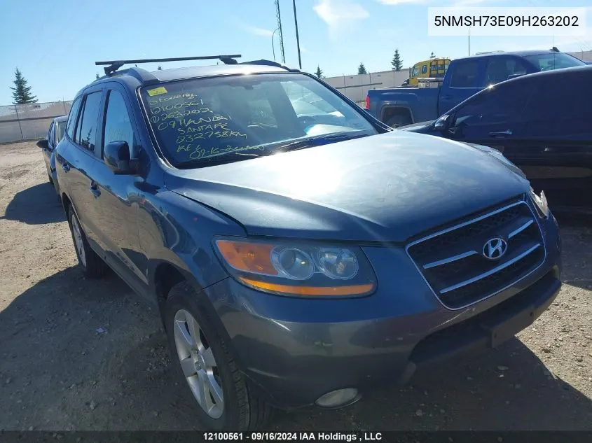 2009 Hyundai Santa Fe VIN: 5NMSH73E09H263202 Lot: 12100561