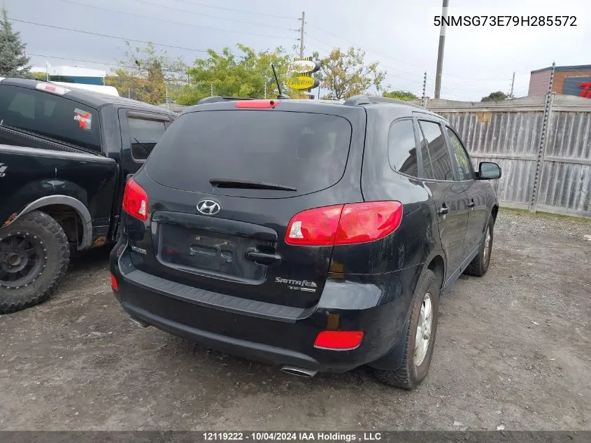 5NMSG73E79H285572 2009 Hyundai Santa Fe