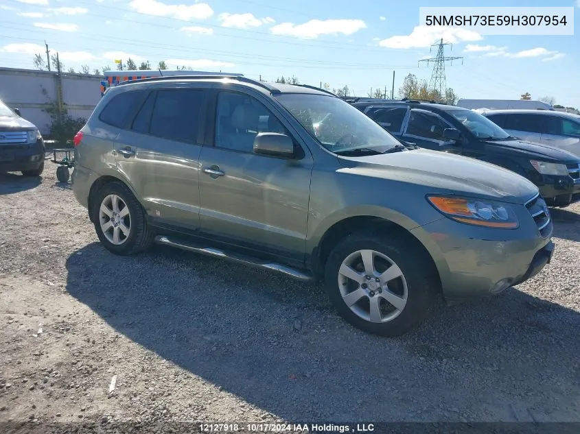 5NMSH73E59H307954 2009 Hyundai Santa Fe