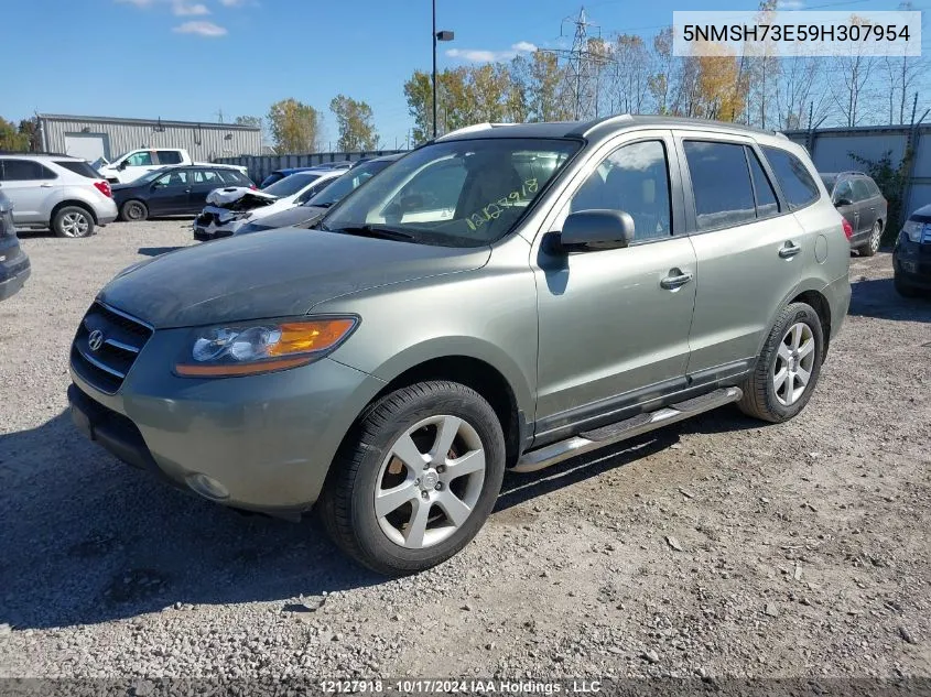 5NMSH73E59H307954 2009 Hyundai Santa Fe